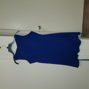 Blue dress